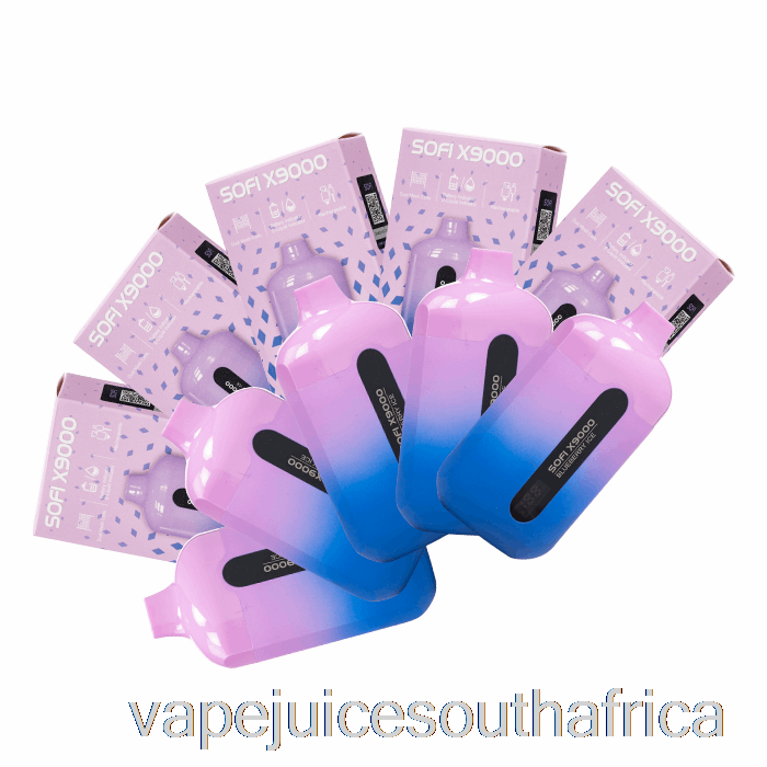 Vape Juice South Africa [10-Pack] Sofi X9000 0% Zero Nicotine Smart Disposable